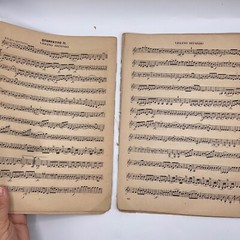 Antique Sheet Music Book Lot HAYDN LOEWE HANDEL Edition Peters Old ****READ