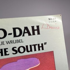 Zip A Dee Doo Dah Sheet Music From Walt Disneys Song Of The South