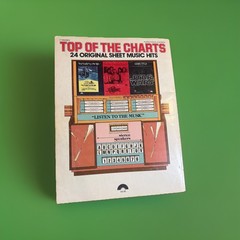 1970’s Pop Rock Compilation Songbook Top Of The Charts 24 Songs Piano Guitar VG