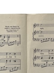 1952 Sheet Music STAR OF LOVE Fourth Edition John Lewis McDonald