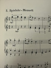Mozart Haydn Shubert Classical guitar Sheet Music 14 Pieces Nagel -19 Pages 1964