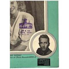 Sheet Music I CAN DREAM CAN&rsquo;T I 1937 Irving Kahal Sammy Fain Andrew Sisters