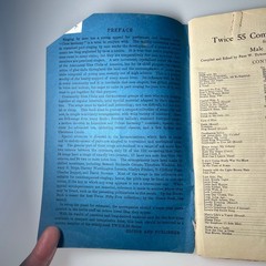 The Blue Book for Male Voices Twice 55 Vocal Selections C.C. Birchard & Co. 1926