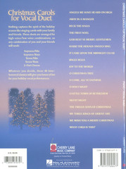 Christmas Carols Vocal Duet Songbook High / Low Voice Piano Chords 2003 Sosin