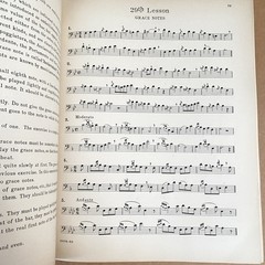 Foundation Trombone Playing Method Beginner 1919 Fred Blodgett