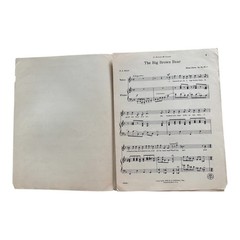The Big Brown Bear Mana Zucca Op 28 No 1 G Schirmer Humorous Song 1941
