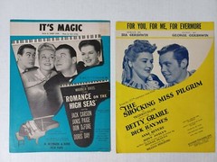 Vintage Show Tunes & Movie Sheet Music Sweet Rosie O&rsquo;Grady Oklahoma+ more Lot 13