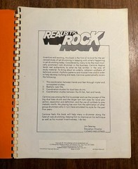 Vtg Realistic Rock Carmine Appice Drum Method Manual Book Robbins Music 1972