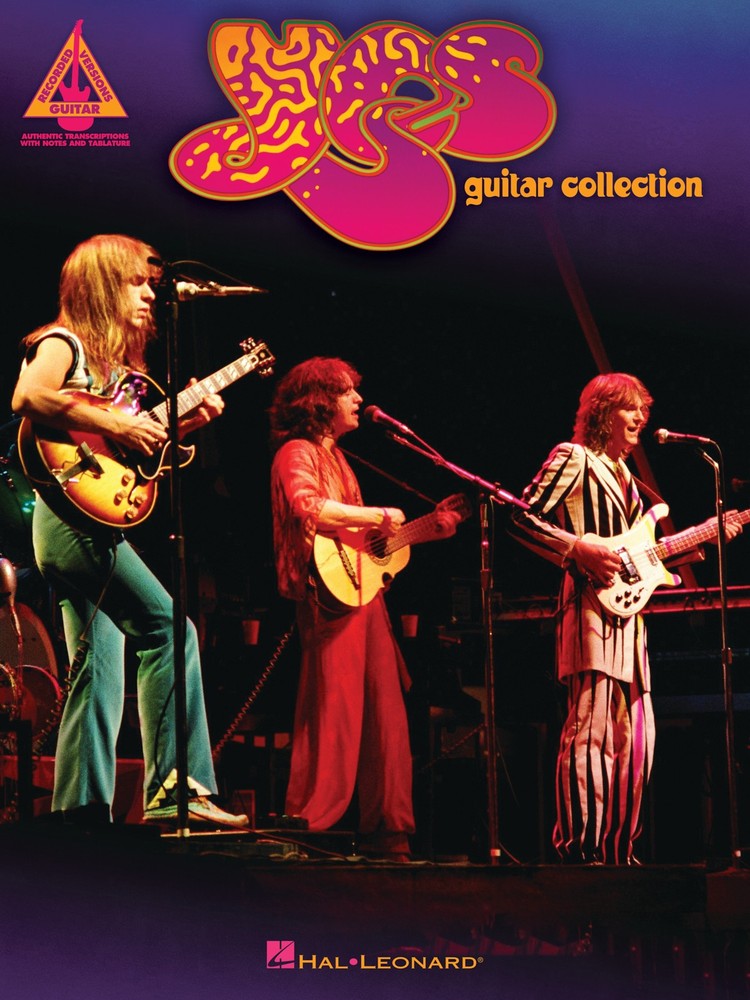 Yes Guitar Collection Notes & Tab Chords Vocal Sheet Music Lyrics 12 Songs Book