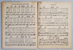 Mystery Folk Country Western Songbook Music Anthology 1929 M.M. Cole No Cover