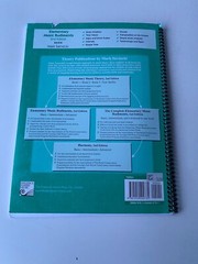 Elementary Music Rudiments 2nd Edition Basic PB Fredrick Harris Sheet Music