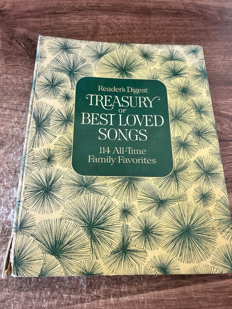 Readers Digest Treasury of Best Loved Songs 1972 114 family favorites