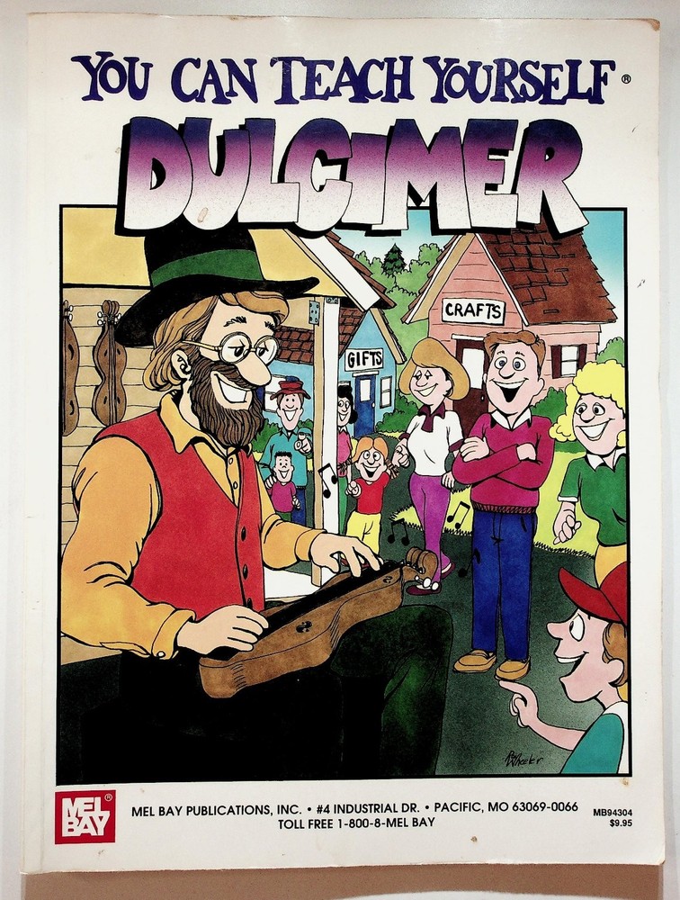 You Can Teach Yourself Dulcimer Songbook Mel Bay MB94304 1989