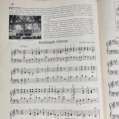 John Thompson Modern Course Second Grade Piano Book 1937 Sheet Music Tutor Vtg