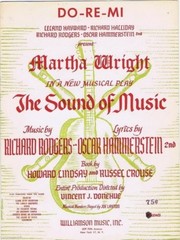 Do-Re-Mi, The Sound Of Music, Vintage Show Tune Sheet Music, 1959