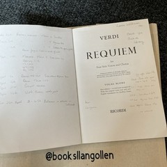 Verdi Requiem Vocal Score For 4 Solo Voices & Chorus – Latin With English (1a)