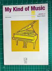 NEW My Kind of Music Book 4 Collection For Solo Piano Kevin R Olson Intermediate
