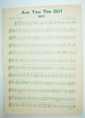 1952 My Nancy Polka, Chester Budny&rsquo;s Orchestra, Dart Vintage Sheet Music