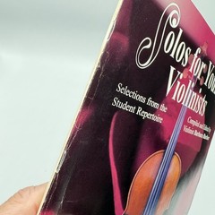 Solos for Young Violinists Volume 2 Sheet Music Violin & Piano Barbara Barber