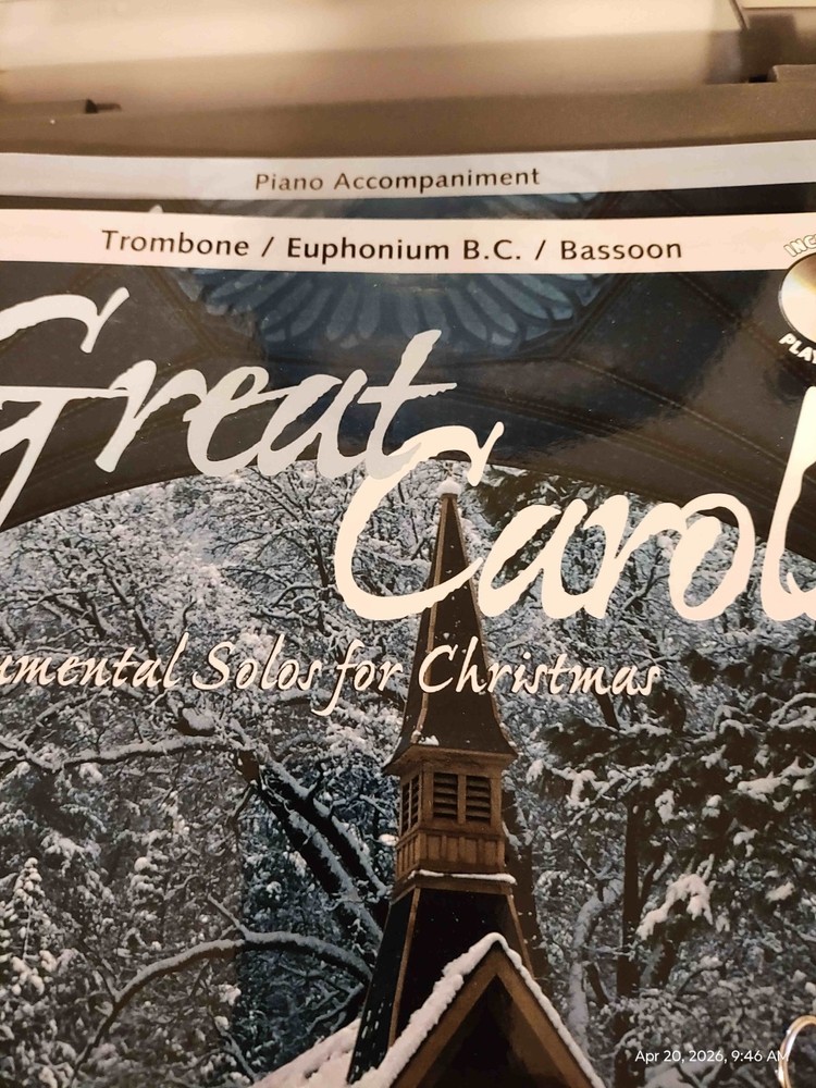 SHEET MUSIC BOOKS GREAT CAROLS BY JAMES CURNOW