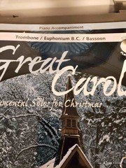 SHEET MUSIC BOOKS GREAT CAROLS BY JAMES CURNOW