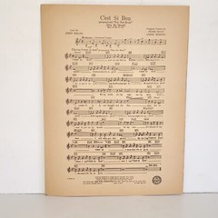 Vintage 1952 Until Sheet Music for Piano Guitar Uke Vocal