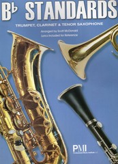 Bb STANDARDS FOR TRUMPET, CLARINET & TENOR SAXAHONE