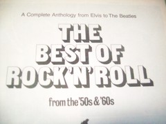 BEST OF ROCK&rsquo;N&rsquo; ROLL ELVIS TO BEATLES PIANO/VOCAL/GUITAR SHEET MUSIC BOOK 300 PG