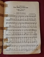 1949 Singspiration LOW VOICE #4 four Gospel Music Songbook Baritone & Alto Solos