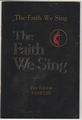 The Faith we Sing Pew Edition Sampler Music Song Book 19 pages 2000