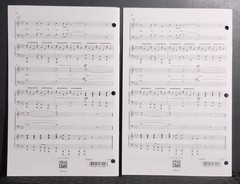 Most Blessed Most Glorious SATB Choral Sheet Music Lot of 10 Jubilate Music Jay