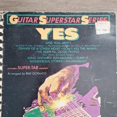 YES Guitar Tab Music Book Guitar Superstar Series Vintage Song Book
