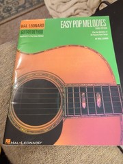 Hal Leonard Easy Pop Melodies – 2nd Edition Guitar Chord Songbook