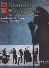 Jazz Standards for Vocalists with Combo Accompaniment – Dave Wolpe – Set of 10
