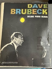 SPIRAL BOUND 1965 Dave Brubeck Deluxe Piano Album music book TAKE FIVE +