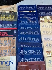 Lot ALL FOR STRINGS BOOKS Bulk For Orchestra + A Few Extra Books Of Sheet Music
