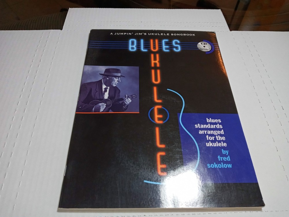 Blues Ukulele Jumpin Jim Uke Songbook Sheet Music Tab 16 Songs Book CD Pack