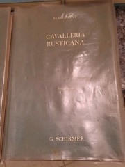 LOT of (5) Vintage Hardcover Vocal Scores – Verdi, Puccini, Mascagni