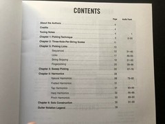 « ROCK LEAD TECHNIQUES » by Nick Nolan 1998 Music Sheet Book