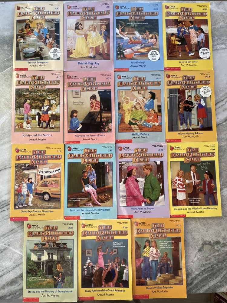 15 The-Baby Sitters Club PBK VTG Books Scholastic Book