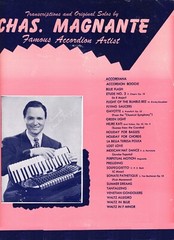 CHARLES MAGNANTE MASSIVE ACCORDION SHEET MUSIC COLLECTION – 16 SELECTIONS on DVD