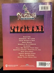 Ragtime Musical Vocal Selections Warner Bros 1998 Tony Make Them Hear You