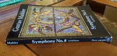Mahler ~ Symphony No. 8 In Full Score 1989 Dover Publications SC Trade Paperback