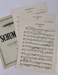 Edition Peters Schumann Piano Quartet in Eb Major Opus 47 Complete w/ all parts