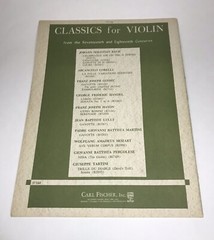 Dancla Six Airs Varies For Violin and Piano (Lot Of 2) No. 125 & No. 126