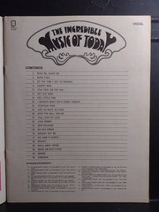 1960&rsquo;s Songbook Po Compilation The Incredible Music of Today Guitar Piano VG