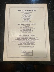 Bye Bye Love Vintage Sheet Music The Everly Brothers 1957