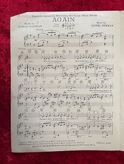 Again – Road House – 20th Century Fox | Music Sheet. MC10