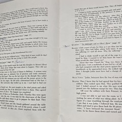Jesus Of Nazareth Easter Service Choir Book Lillenas Sheet Music Cantata 1971