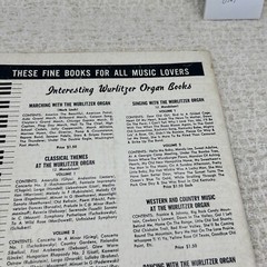 Marching For All Organs Sheet Music Book With 22 Songs King Music 1959
